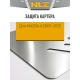 Защита картера для MAZDA 6 2009-2012 1.8/2/2.5 АT/МT бензин NLZ алюминий, 3 мм с крепежом / Мазда