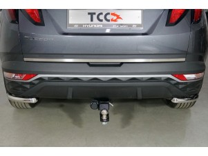 Накладка на заднюю дверь (лист шлифованный) для Hyundai Tucson 2020 – н.в. HYUNTUC21-10